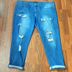 Forever 21 Distressed Jeans